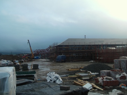 New School Site on December 2008